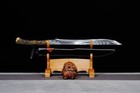 Sharp Real Steel Blade Of The Chinese Samurai Sword Katana Is Designed By Dragon