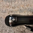 Logitech Usb Microphone Black Tested Used Gaming Recording Singing Corded
