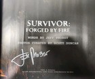 Autographed Jeff Probst Signed Book Survivor Forged By Fire 1st Ed   Not Tipped