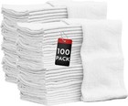 Auto Mechanic Shop Towels 100pk Bulk Rags 100  Cotton Commercial Grade 14 x14 