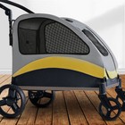 Heavy Duty Dog Stroller Double Door Pet Trolley Carrier Cart Foldable Jogger 30 