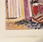 Hand Signed Chagall Lithograph - The Street