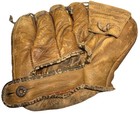 Chet Laabs Denkert Split Finger Model G55 Baseball Glove 1940 s Vtg Free Ship
