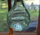 Very Rare Antique Pre Patent 19th Century Teakettle Glass Ink Bottle Inkwell