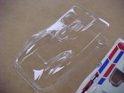 1 24 Slot Car Body Vintage Molded Clear Body With Paint Mask Not Painted