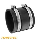 70148 Dust Control Flex Cuff With Steel Clamps  2-1 2-inch