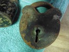 Lot Of 6 Antique Vintage Lock No Key And Key Working Condition Unknown