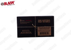 Authentic Raw Classic Black 1 1 4  Unrefined Rolling Papers 24 Packs