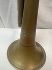 Vintage U s  Regulation Brass Field Bugle 17 5  Military Trumpet Scout Horn Usa