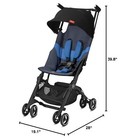 Pockit Air All Terrain Ultra Compact Lightweight Travel Stroller With Breathable