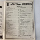 1958 All Time Song Favorites 93 Songs Mills Music Inc Folio Of Biggest Hits