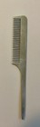 Vtg Mid-century Life-time Aluminum Metal Rat Tail Comb 7    Made In Usa
