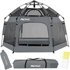 Baby Playpen W  Canopy Pop Up Baby Beach Tent W  Safety Lock Toddler Play Yard