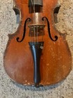 Antique German Violin For Restoration Early 1900 s W case