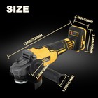 Cordless Angle Grinder For Dewalt 20v Battery 4-1 2  Brushless 9000rpm Tool Only