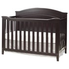 Sf Home Espresso Solid Wood Convertible Crib - Toddler Bed Sold Separately