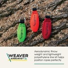 Weaver Arborist Throw Line   Weighted Throw Bag Kit  150 Ft Tree Climbing