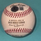 Chris Coghlan  cubs  Signed Official 2016 World Series Baseball Beckett  bas 