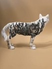 Westland Call Of The Wolf   Amongst The Trees  19380 Wolf Figurine Retired