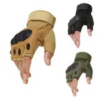 Tactical Fingerless Gloves For Men   Military Combat Shooting Half-finger Gloves