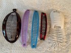 Hair Claw  Women   s Assorted Banana Hair Clips Vintage 1pcs