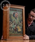 Early 20th Century Diamond Dyes Cabinet