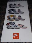 Vintage 1980s Nike Air Print Ad Brochures Lot Jordan  Smoke Free Basketball 