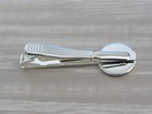 Record Tie Clip  Dj Tie Bar  Groomsman Jewelry  Formalwear  Disk Jockey Husband