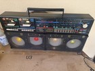 Vintage Boombox Vela Dk990r Dk-990r Radio Cassette Discolite No Conion Lasonic