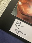 Autographed Signed Index Matted Hulk Hogan 11 X 14 Wrestling Wwe Wwf W  Cert