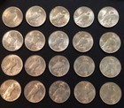 Lot Of 20 Bu gem 1923 Choice Silver Peace Dollars 1 Roll  