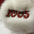 Vtg 2005 Dan Dee Snowflake Teddy Rare 10    White Girl Bear Red green Outfit