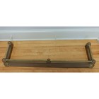 Bronze Fireplace Fender Surround Mantle Ornate Details Abt 54 x15 