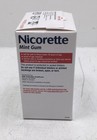 Nicorette Nicotine Gum Stop Quit Smoking 2 Mg Mint Flavor 170 Count Exp 08 26