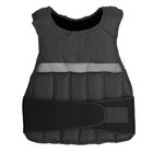 Gofit White Unisex Adjustable Weighted Vest 10 Lbs   gf-wv10  Gofgfwv10