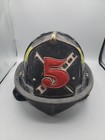 Vintage Cairns   Brother Classic 1000 Fire Helmet W  Flip Down Goggles   Plate