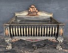 Antique Marks Mfg Chicago Fireplace Insert Decor Electric Backlit