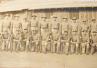 1917 Usmc Marine Corps 12th Drill Co Paris Island S c  Framed Photograph