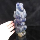 Chinese Old  Jade hongshan Culture collectibles crystal rare Apollo statue G 06 