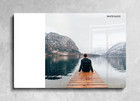 Custom Printed W Your Name Aluminum Gloss Print 12 X 19  Office  Logos  Rooms