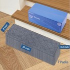 Stair Treads For Wooden Steps Indoor  15 Pack 8  X 30  Non Slip Carpet Runners 