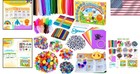 3200  Piece Arts   Crafts Supplies Kit For Kids - 12 Creative Designs Inside