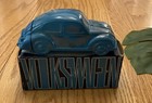 Collectible Car Avon 1970 Blue Volkswagen Beetle Windjammer After Shave Bottle
