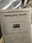 Idina Menzel  rent  Anthony Rapp   Adam Pascal 1996 Opening Night Playbill