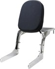Motorcycle Passenger Backrest Sissy Bar With Luggage Rack Set For