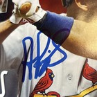 Albert Pujols Autographed Sports Illustrated 10 24 2011 No Label Cardinals Jsa