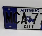 Columbia Cali Antiguo License Plate   Mca 776