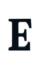 Letter E Alphabet Free-standing Wooden Home Decor