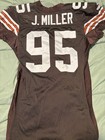 2000 Cleveland Browns Jamir Miller Game Used Worn Jersey Puma