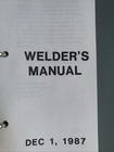 Csx Transportation Welder s Manual 3 Ring Binder 9  X 5 